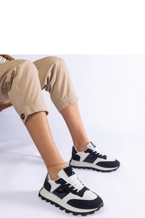 Czarne sneakersy z widocznym protektorem Restia - Solea Solea Czarne sneakersy z widocznym protektorem Restia - Solea Solea