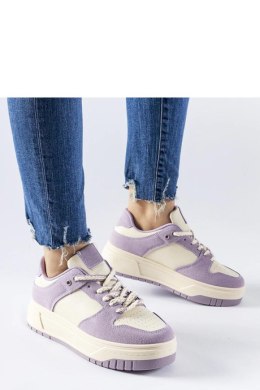 Fioletowe sneakersy na platformie Crim - Solea Solea