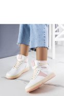 Różowe sneakersy za kostkę Robin - Solea Solea Różowe sneakersy za kostkę Robin - Solea Solea