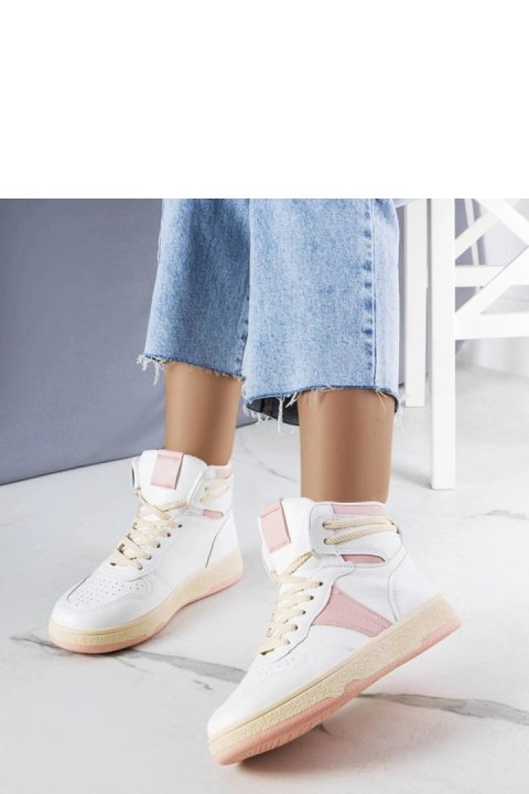 Różowe sneakersy za kostkę Robin - Solea Solea Różowe sneakersy za kostkę Robin - Solea Solea