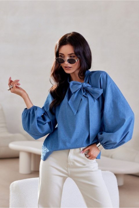 Bluzka Model Gigi BLU0201-J03 Blue - Roco Fashion Roco Fashion Bluzka Model Gigi BLU0201-J03 Blue - Roco Fashion Roco Fashion