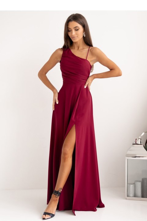 Sukienka Model Monako 001420. Bordo - With You With You Sukienka Model Monako 001420. Bordo - With You With You