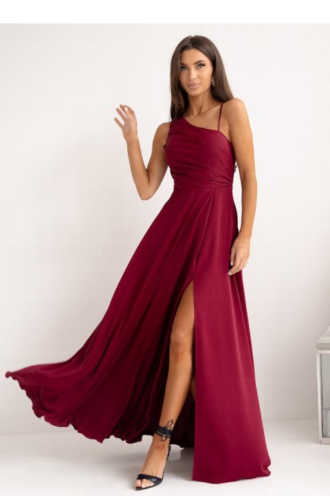 Sukienka Model Monako 001420. Bordo - With You With You Sukienka Model Monako 001420. Bordo - With You With You