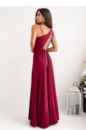 Sukienka Model Monako 001420. Bordo - With You With You Sukienka Model Monako 001420. Bordo - With You With You