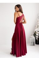 Sukienka Model Monako 001420. Bordo - With You With You Sukienka Model Monako 001420. Bordo - With You With You