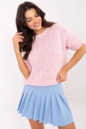 Sweter Damski Model MI-SW-2701.23 Light Pink - Italy Moda Italy Moda Sweter Damski Model MI-SW-2701.23 Light Pink - Italy Moda Italy Moda