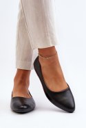 Baleriny Model Tindomiel 24BL02-7641 Black - Step in style Step in style Baleriny Model Tindomiel 24BL02-7641 Black - Step in style Step in style