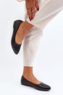 Baleriny Model Tindomiel 24BL02-7641 Black - Step in style Step in style Baleriny Model Tindomiel 24BL02-7641 Black - Step in style Step in style