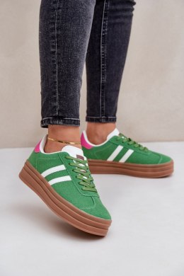 Buty Sportowe Model Egelia EV-508 Green - Step in style Step in style
