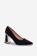 Czółenka Model Falseki M388 Black - Step in style Step in style Czółenka Model Falseki M388 Black - Step in style Step in style