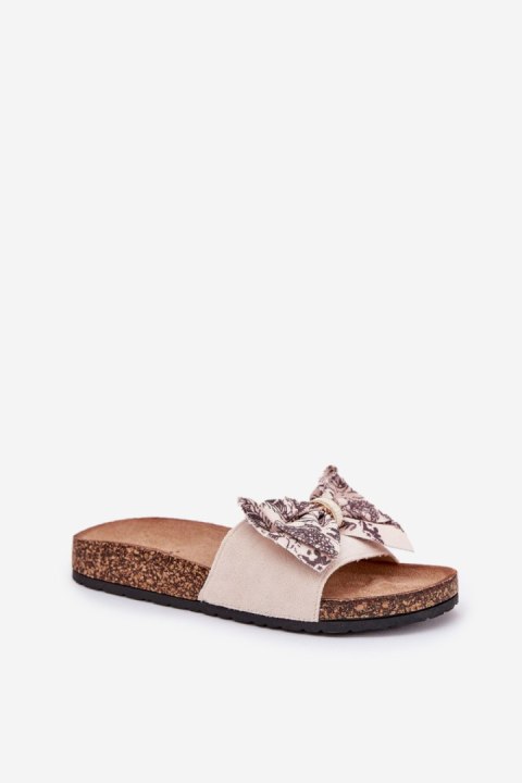 Sandał Klapki Model Lisandrea 1147 Beige - Step in style Step in style Sandał Klapki Model Lisandrea 1147 Beige - Step in style Step in style