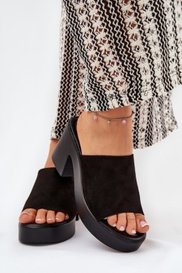 Sandał Klapki Model Omeisa 8338-273 Black - Step in style Step in style
