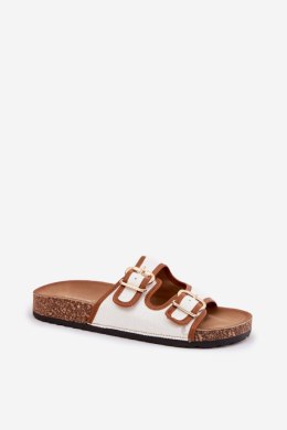 Sandał Klapki Model Osoffe 666-31 White - Step in style Step in style