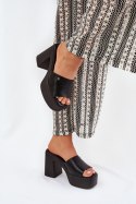 Sandał Klapki Model Tamirella 218-2 Black - Step in style Step in style Sandał Klapki Model Tamirella 218-2 Black - Step in style Step in style