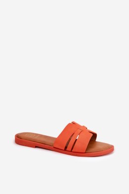 Sandał Klapki Model Teterre M36 Orange - Step in style Step in style