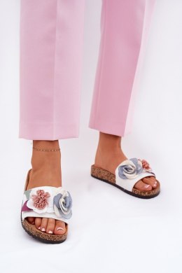Sandał Klapki Model Zinrosa 24SD21-7221 White - Step in style Step in style