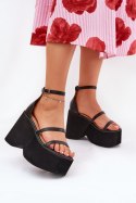 Sandały Model Etette 2806 Black - Step in style Step in style Sandały Model Etette 2806 Black - Step in style Step in style