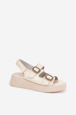 Sandały Model Genorre MAN0888 Beige - Step in style Step in style