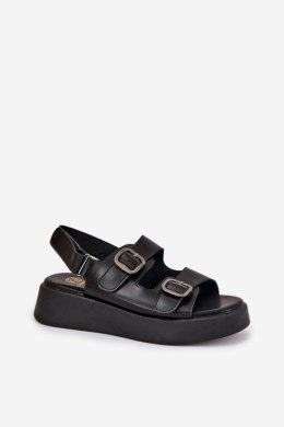 Sandały Model Genorre MAN0888 Black - Step in style Step in style