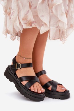 Sandały Model Gevinniser 100-443 Black - Step in style Step in style