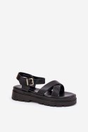 Sandały Model Gevinniser 100-443 Black - Step in style Step in style Sandały Model Gevinniser 100-443 Black - Step in style Step in style