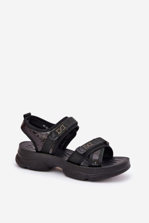 Sandały Model Gonev 88-06 Black - Step in style Step in style Sandały Model Gonev 88-06 Black - Step in style Step in style