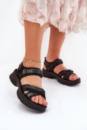 Sandały Model Gonev 88-06 Black - Step in style Step in style Sandały Model Gonev 88-06 Black - Step in style Step in style