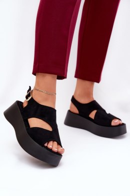 Sandały Model Karonia 5227 Black - Step in style Step in style