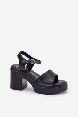 Sandały Model Korlevia 78-185 Black - Step in style Step in style