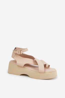 Sandały Model Tenzorus WS-001 Beige - Step in style Step in style