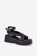 Sandały Model Tenzorus WS-001 Black - Step in style Step in style