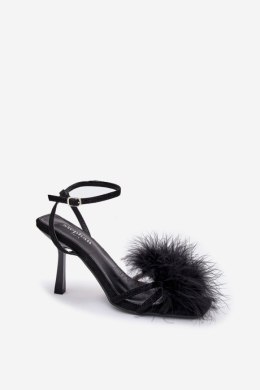 Sandały Model Xaliope P-1408 Black - Step in style Step in style
