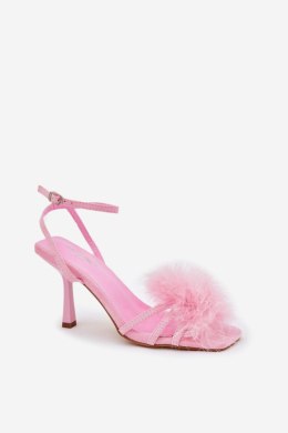 Sandały Model Xaliope P-1408 Pink - Step in style Step in style