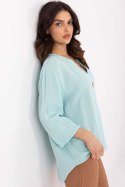 Bluzka Model MO-BZ-52759.55 Mint - Italy Moda Italy Moda Bluzka Model MO-BZ-52759.55 Mint - Italy Moda Italy Moda