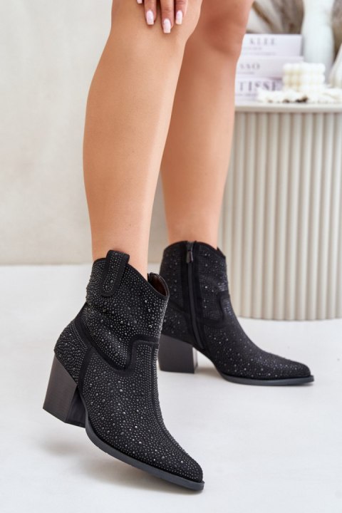 Botki Model S.Barski HY42-121 Black - Step in style Step in style