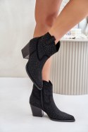Botki Model S.Barski HY42-121 Black - Step in style Step in style