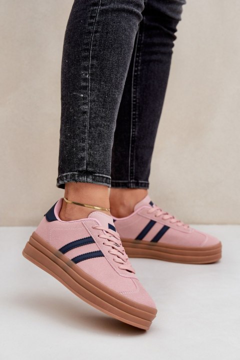 Buty Sportowe Model Egelia EV-508 Pink - Step in style Step in style Buty Sportowe Model Egelia EV-508 Pink - Step in style Step in style