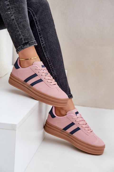 Buty Sportowe Model Egelia EV-508 Pink - Step in style Step in style Buty Sportowe Model Egelia EV-508 Pink - Step in style Step in style