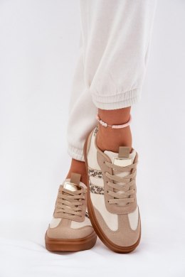 Buty Sportowe Model Satylies 1W-N16 Panterka/Beige - Step in style Step in style