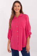 Koszula Damska Model MO-KS-9368.98 Fuksjs - Italy Moda Italy Moda Koszula Damska Model MO-KS-9368.98 Fuksjs - Italy Moda Italy Moda