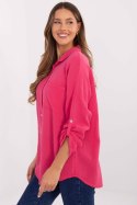 Koszula Damska Model MO-KS-9368.98 Fuksjs - Italy Moda Italy Moda Koszula Damska Model MO-KS-9368.98 Fuksjs - Italy Moda Italy Moda