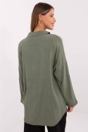Koszula Damska Model MO-KS-9368.98 Khaki - Italy Moda Italy Moda Koszula Damska Model MO-KS-9368.98 Khaki - Italy Moda Italy Moda