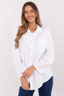 Koszula Damska Model MO-KS-9368.98 White - Italy Moda Italy Moda Koszula Damska Model MO-KS-9368.98 White - Italy Moda Italy Moda