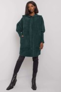 Płaszcz Damski Model MBM-PL-1518.95P Dark Green - MBM MBM Płaszcz Damski Model MBM-PL-1518.95P Dark Green - MBM MBM