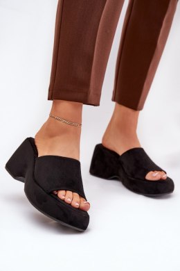 Sandał Klapki Model Afisal 1763 Black - Step in style Step in style