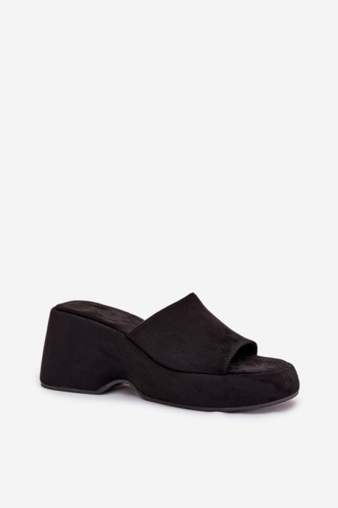 Sandał Klapki Model Afisal 1763 Black - Step in style Step in style Sandał Klapki Model Afisal 1763 Black - Step in style Step in style