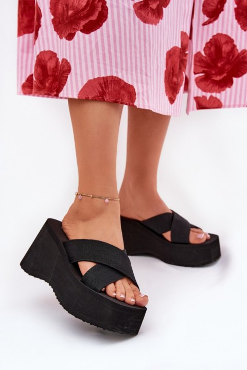 Sandał Klapki Model Sevolee 3773 Black - Step in style Step in style Sandał Klapki Model Sevolee 3773 Black - Step in style Step in style
