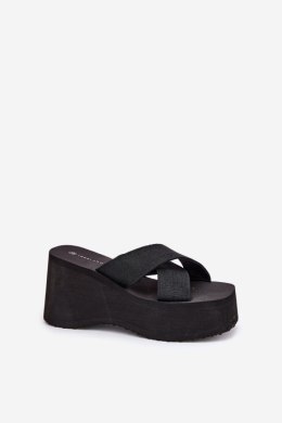 Sandał Klapki Model Sevolee 3773 Black - Step in style Step in style