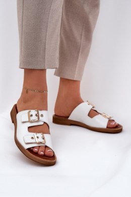 Sandał Klapki Model Zazoo 3020 White - Step in style Step in style