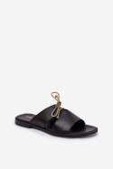 Sandał Klapki Model Zazoo 3022 Black - Step in style Step in style Sandał Klapki Model Zazoo 3022 Black - Step in style Step in style